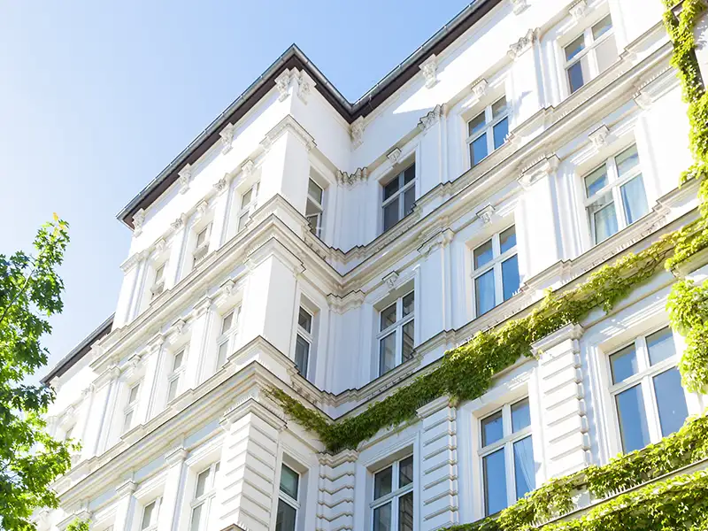 Karte des Einsatzgebiets der Immobilienverwaltung
